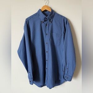 JAMES TATERSAL MENS LONG‎ SLEEVE BUTTON DOWN SIZE LARGE